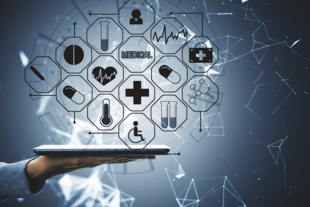 AI readiness assessment healthcare framework showing 6 dimensions